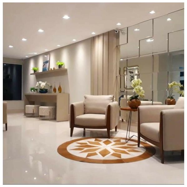 Tapete Redondo de Couro: Elegância e Sofisticação Atemporal - ideia