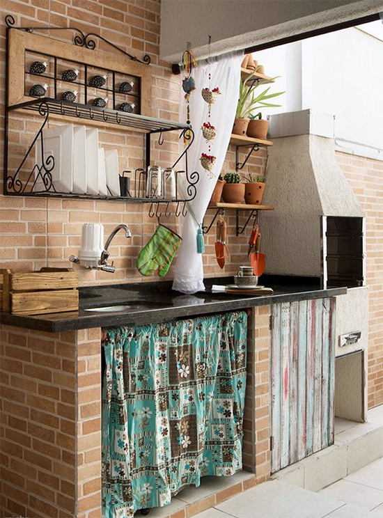 Cortina Charmosa: Escondendo a Bagunça com Elegância - ideia