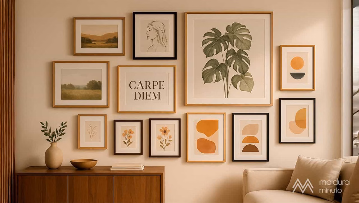 Arte na Parede: Quadros e Gravuras para Expressar sua Personalidade - inspiração