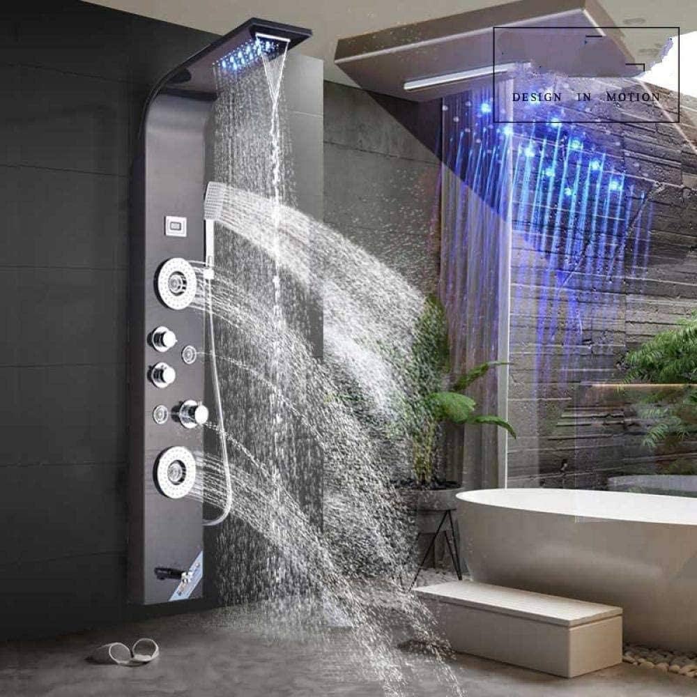 Chuveiro de Grande Porte com Jatos Massageadores: Relaxamento Profundo - detalhe