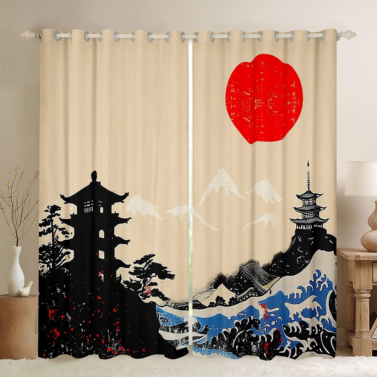 Painel Japonês: Minimalismo Zen para Seu Refúgio - inspiração