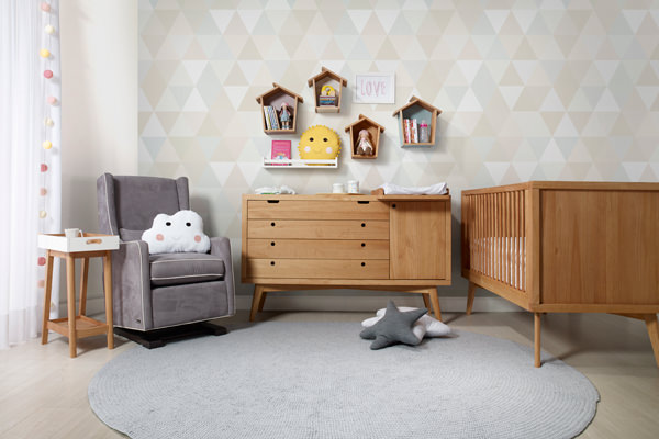 Toque Vintage: Quarto de Bebê com Decoração Retrô - ideia