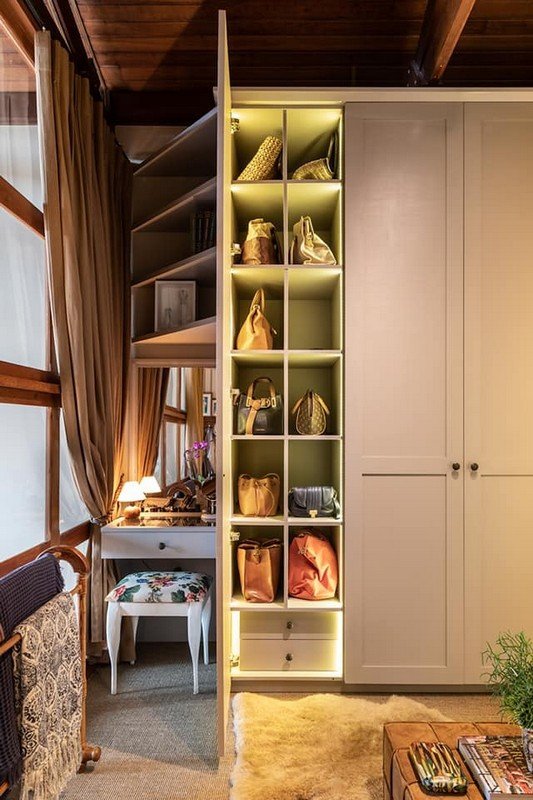 Armário Bipartido: Funcionalidade Discreta - inspiração