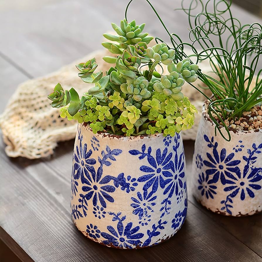 Arranjos Criativos em Mini Vasos de Porcelana Vintage - detalhe