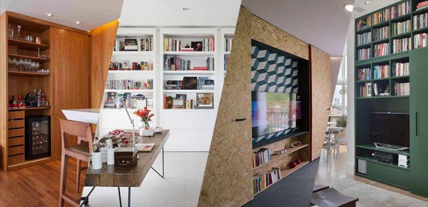 Marcenaria com Portas Espelhadas: Ampliando o Espaço e Refletindo Estilo - detalhe