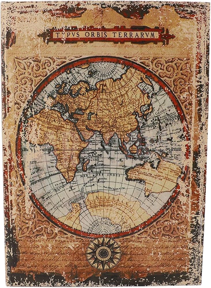 Estante Mapamúndi: Inspiração para Aventureiros e Amantes da Leitura - detalhe