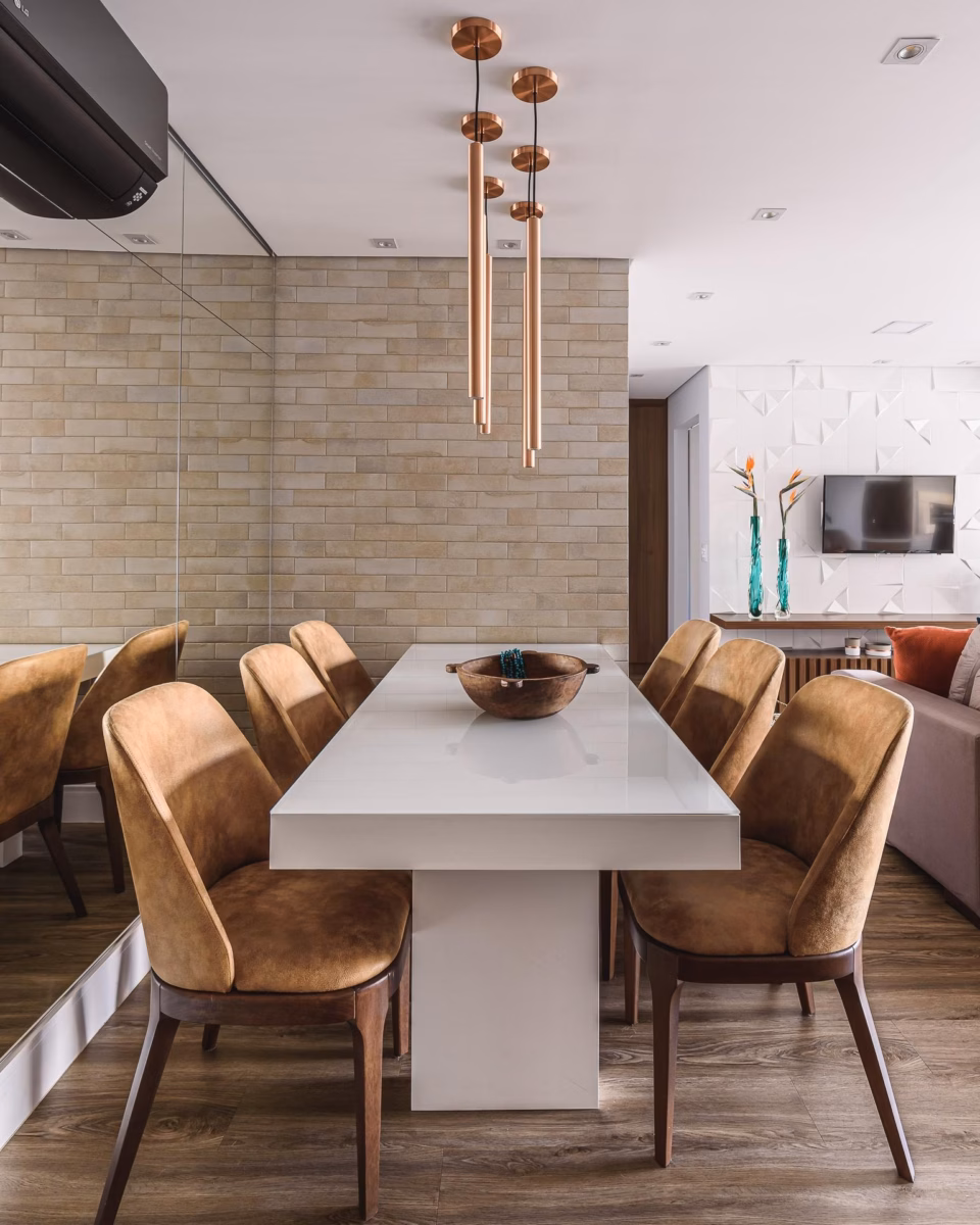 Sala de Jantar Compacta: Soluções Inteligentes para Espaços Pequenos - ideia