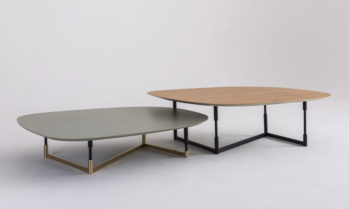 Mesa de Centro Minimalista de Concreto: Elegância e Personalidade Urbana - detalhe