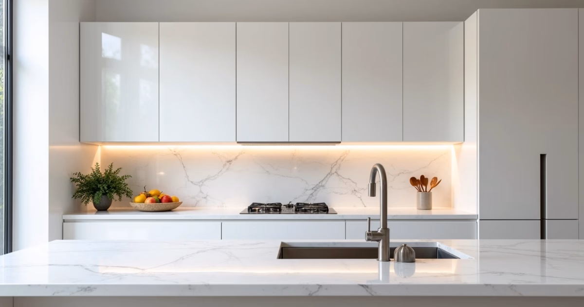 Bancadas de Quartzo Branco: Elegância e Praticidade - ideia