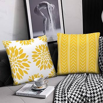 Almofadas com Estampas Geométricas Modernas e Cores Vibrantes - inspiração