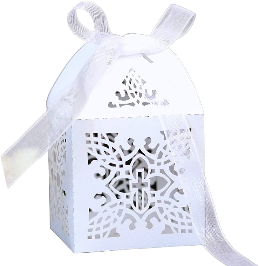 Caixinhas Elegantes com Apliques de Renda: Um Toque de Sofisticação - detalhe