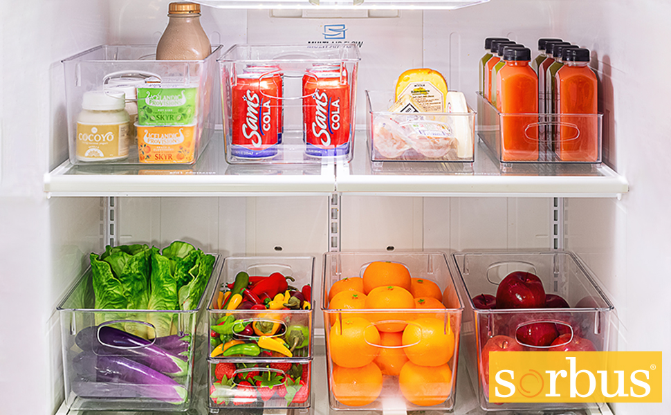 Com Organizadores Transparentes Empilháveis - ideia