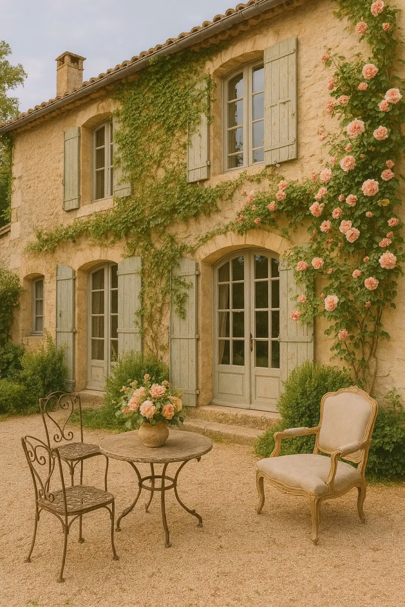 Charme Provençal: Tons Pastel e Flores Delicadas - inspiração