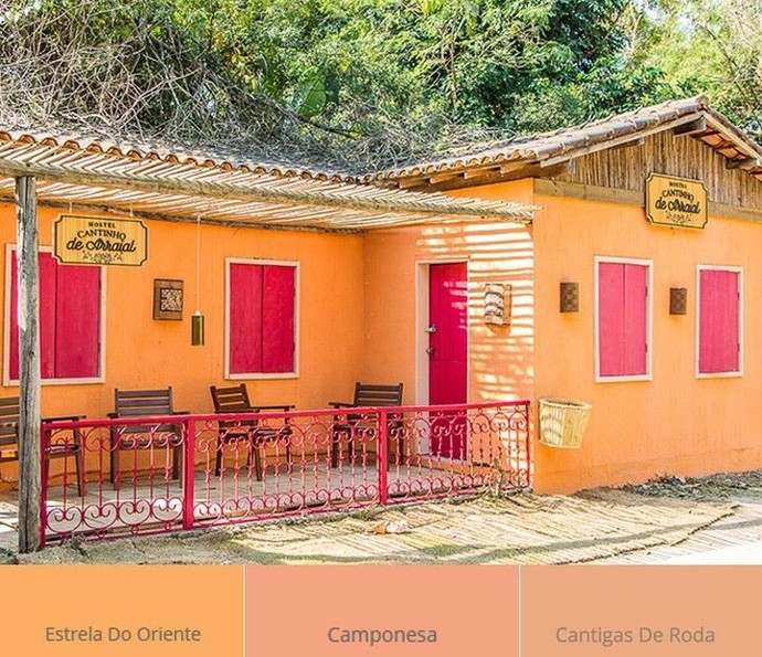 Vibrância Tropical: Cores Quentes e Alegres para uma Casa Radiante - inspiração