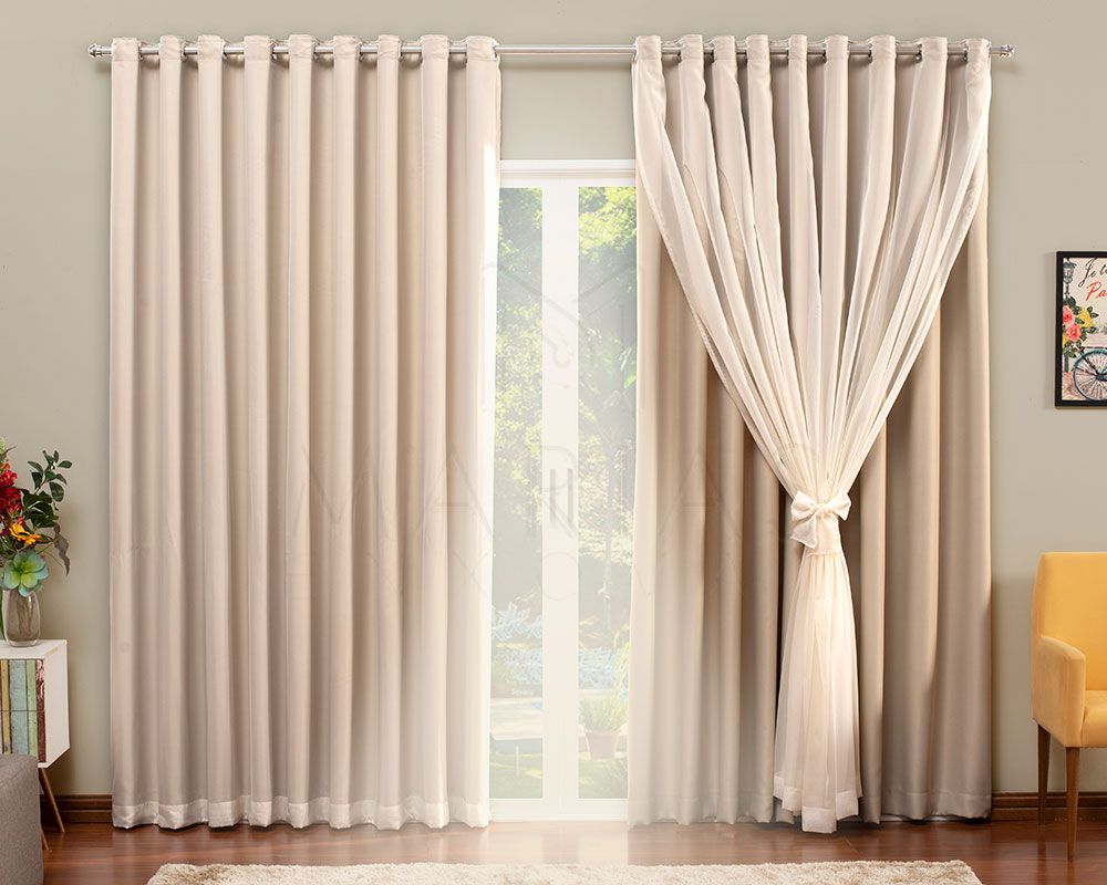 Cortinas de Linho: Leveza e Naturalidade para um Ambiente Aconchegante - ideia