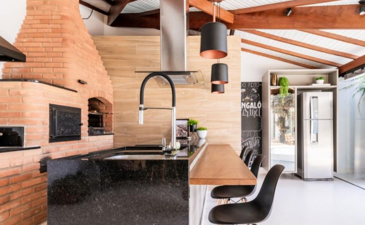 Com Tijolinho Aparente: Charme Rústico Aconchegante - ideia