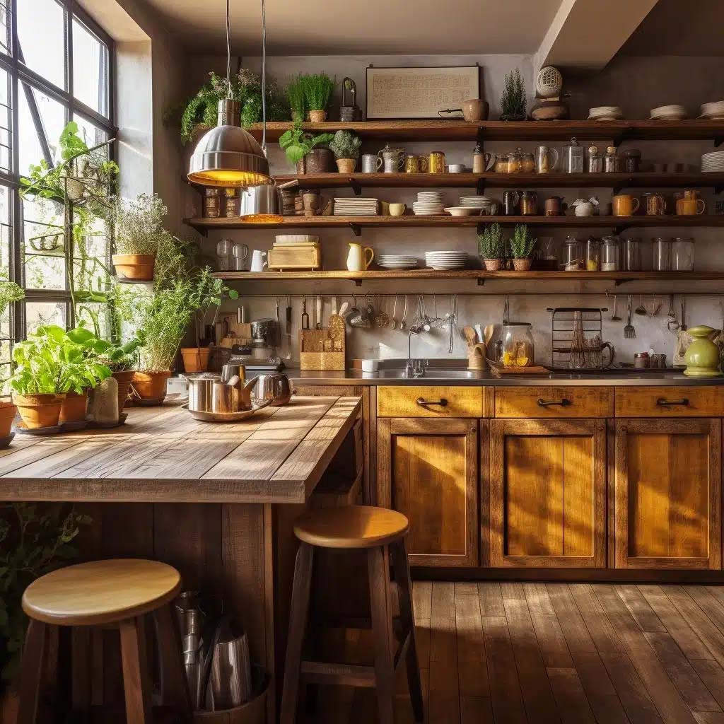 Com Detalhes em Ferro Envelhecido: Um Toque Industrial Charmoso - ideia