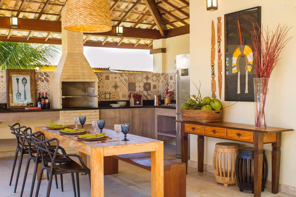 Minimalismo Aconchegante: Decoração Clean com Tijolinhos à Vista - detalhe