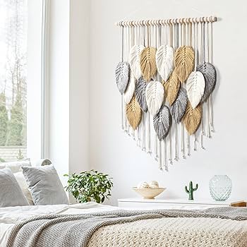 Com Textura Aconchegante de Macramê - inspiração