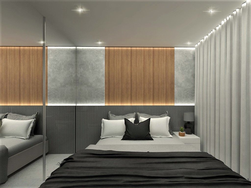 Com Textura de Cimento Queimado: Modernidade Urbana - ideia