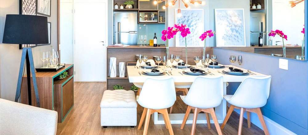 Com Piso Vinílico que Aquece e Unifica - ideia