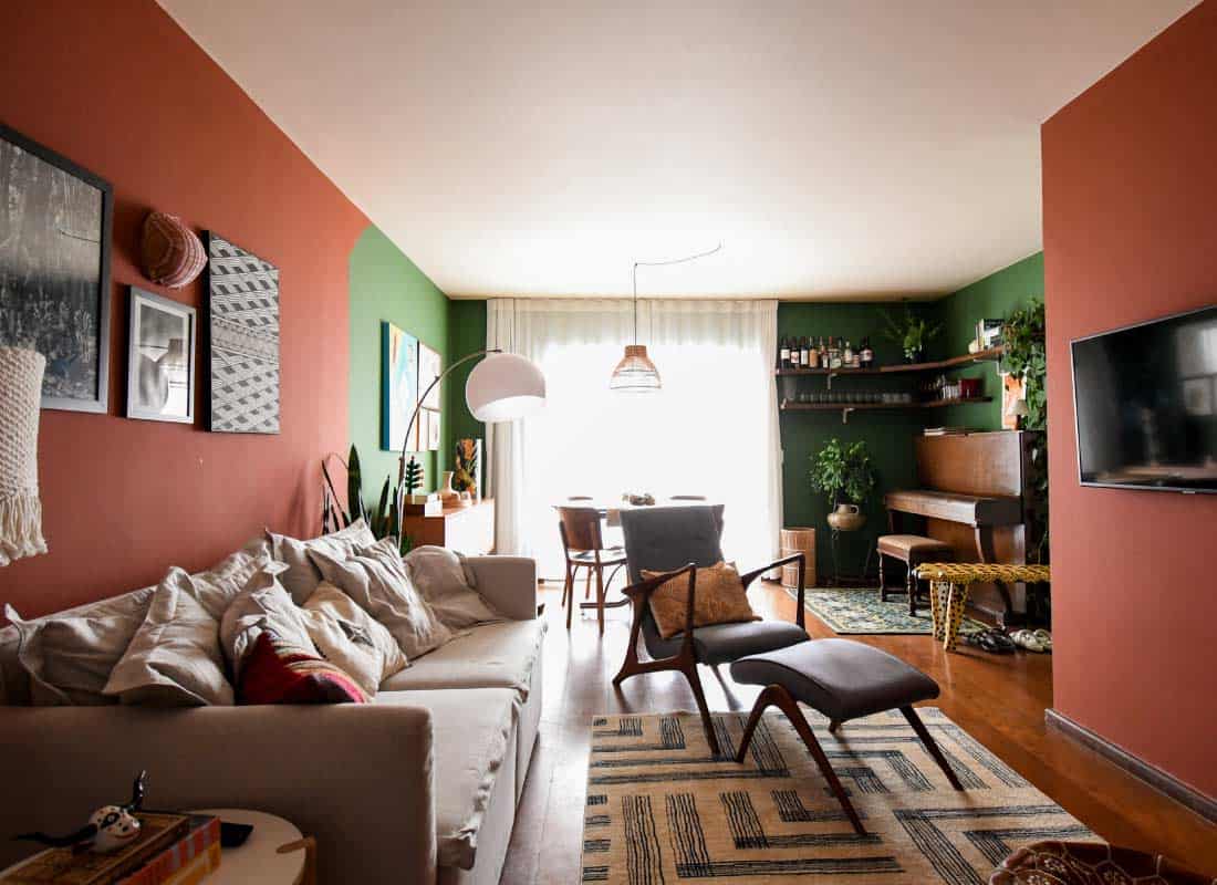 Aconchego Rústico: Texturas Naturais e Cores Terrosas - ideia