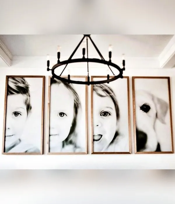 Com Fotos e Lembranças: Uma Parede de Histórias - detalhe