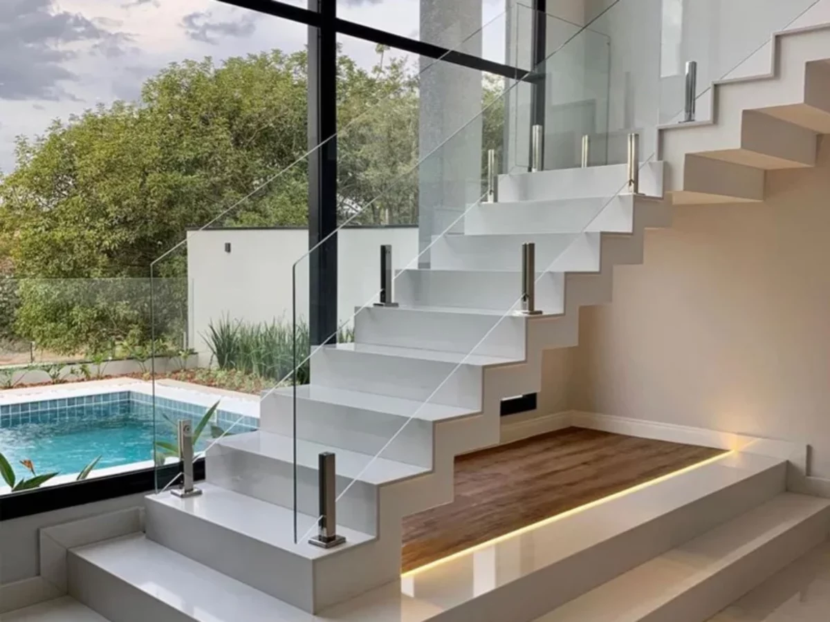 Guarda Corpo de Vidro Serigrafado: Personalização com Estilo - ideia