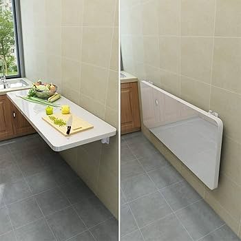 Mesa Suspensa Dobrável: Liberdade e Leveza! - ideia