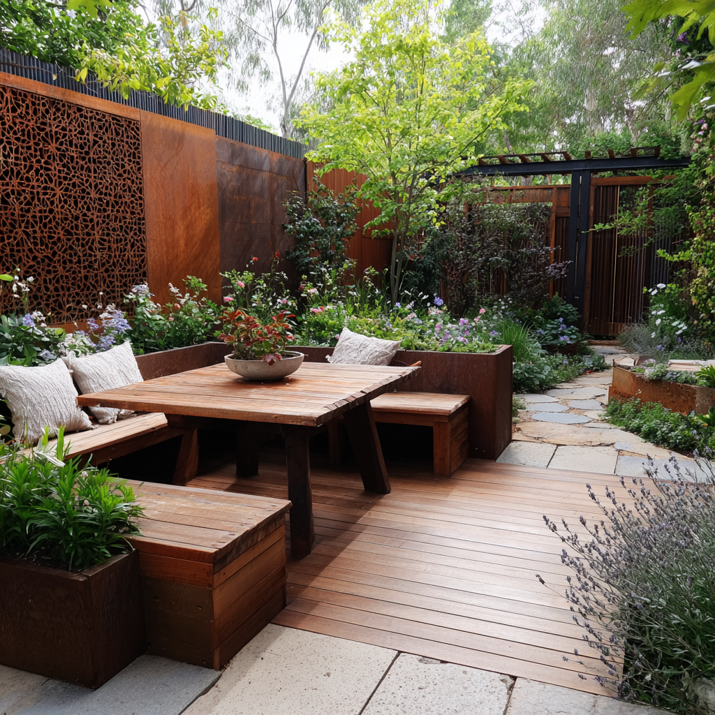 Integre a Decoração: Vasos de Cerâmica Artesanais e Mobiliário Rústico - detalhe