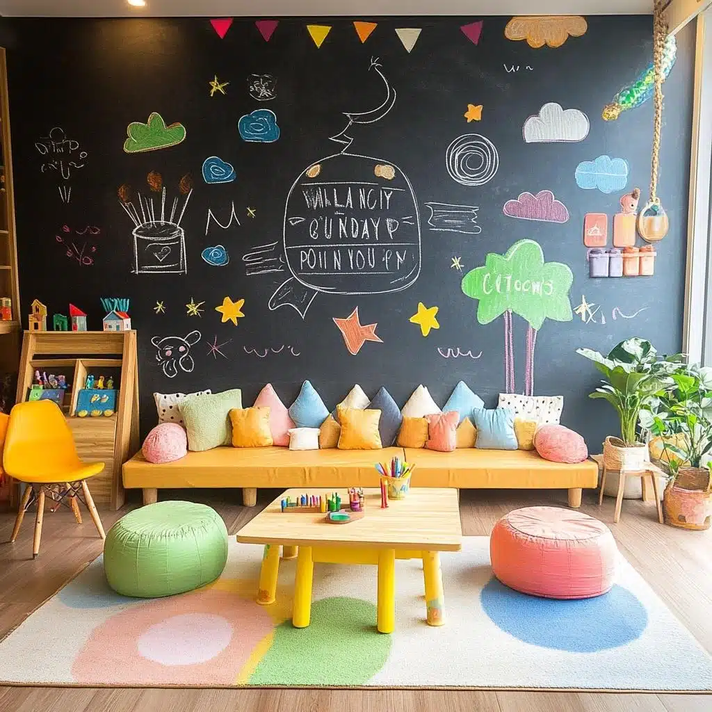 Lousa Colorida: Fuja do Preto e Explore um Arco-Íris de Possibilidades - detalhe