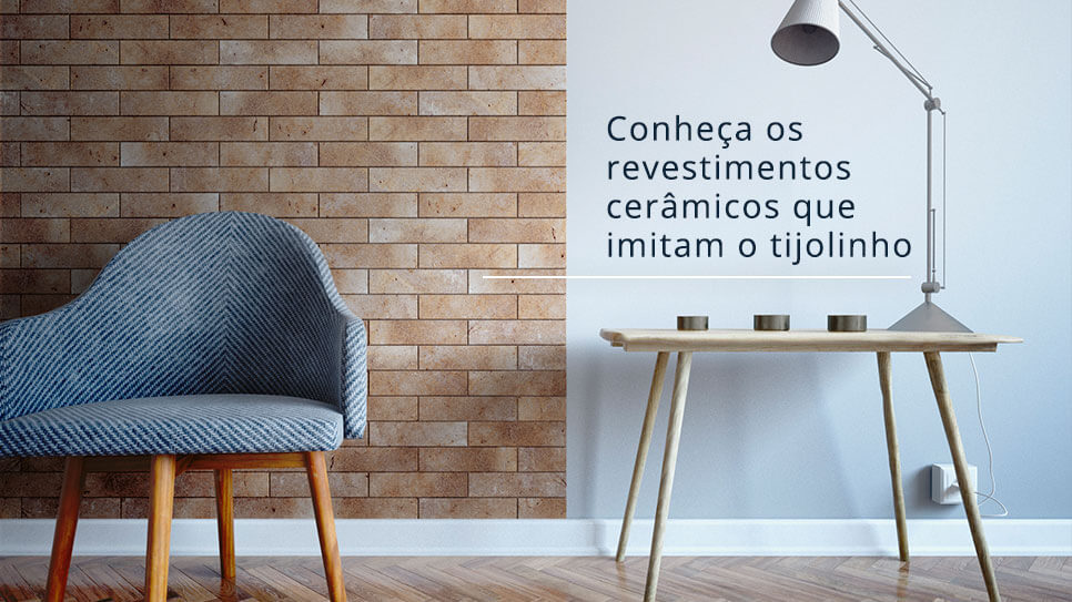 Efeito Tijolinho Aparente: Rusticidade Aconchegante - ideia