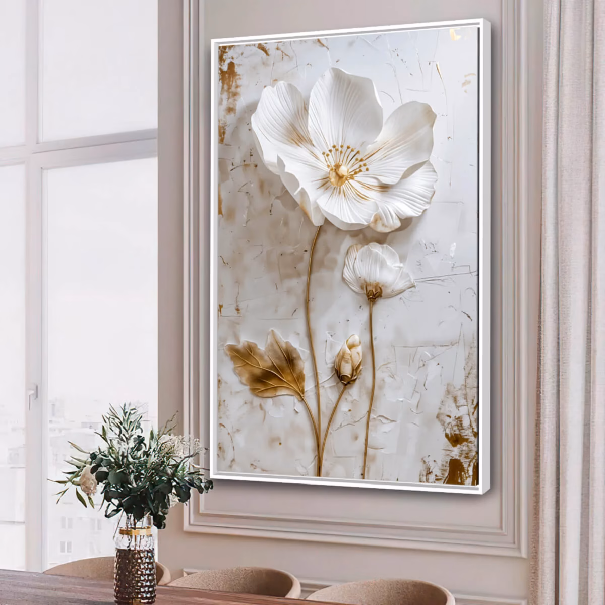 Quadros com Flores Prensadas: Delicadeza Natural - inspiração