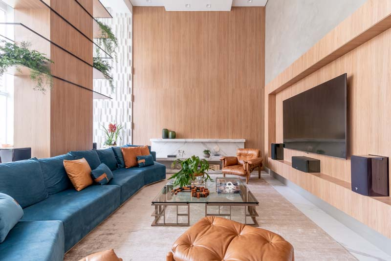 Aconchego Boho: Texturas Naturais, Plantas Suspensa e Cores Quentes - detalhe