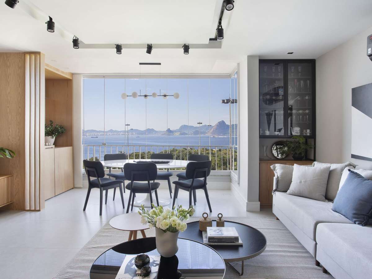 Aconchego Natural: Cinza e Madeira Para Aquecer o Coração - ideia