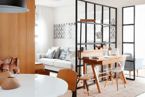 Com Divisória Vazada: Integração e Delimitação - ideia