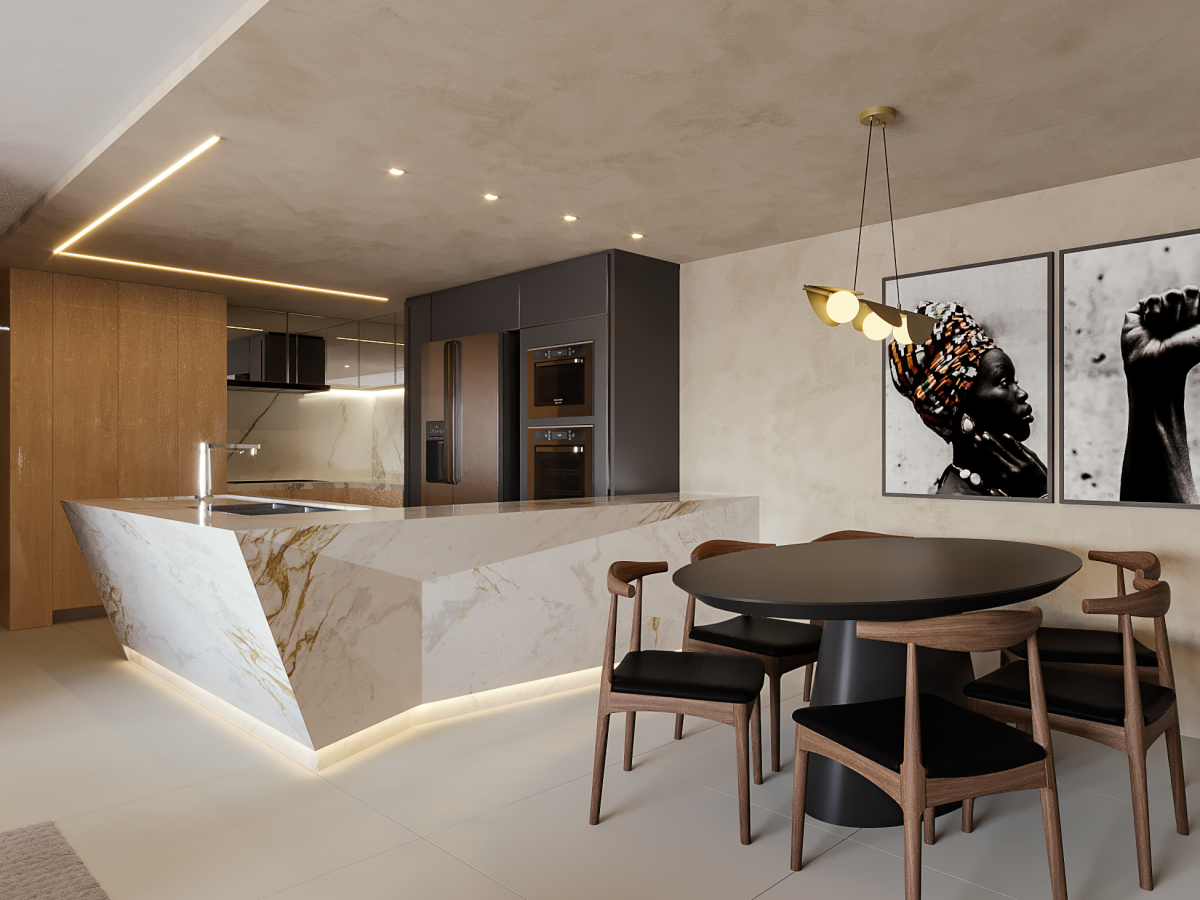 Com Dourado e Cobre: Glamour sem exageros! - detalhe