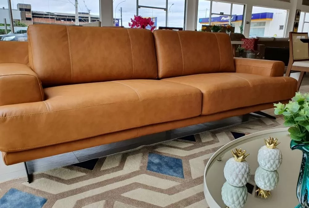 Sofá de Couro Ecológico: Sustentabilidade e Estilo em Harmonia - inspiração