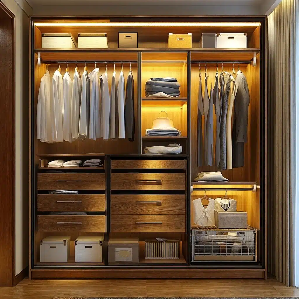 Guarda-Roupa com Portas de Demolição: Sustentabilidade e Estilo Único - detalhe