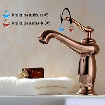 Torneira Cobre: Um Charme Retrô para Banheiros Modernos - ideia