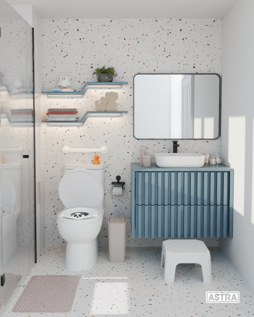 Vaso Sanitário Infantil Decorado com Personagens - inspiração