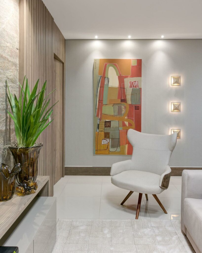 Hall de Entrada Iluminado com Arandelas - inspiração