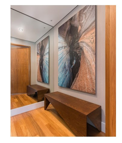 Hall de Entrada com Galeria de Quadros - detalhe