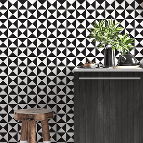 Adesivo Geométrico: Modernidade e Estilo Abstracto - inspiração