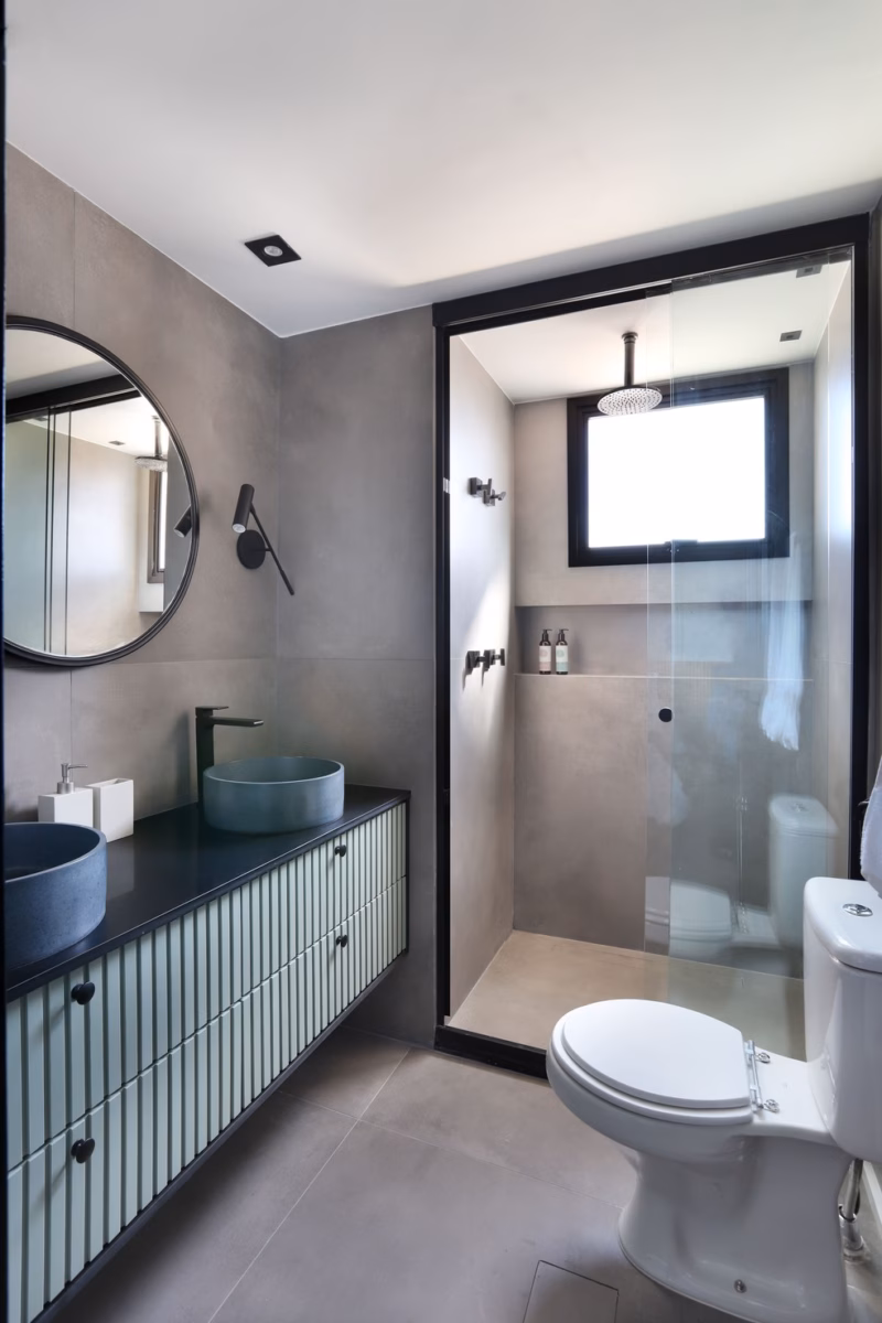 Estilo Industrial com Tubulação Aparente - ideia