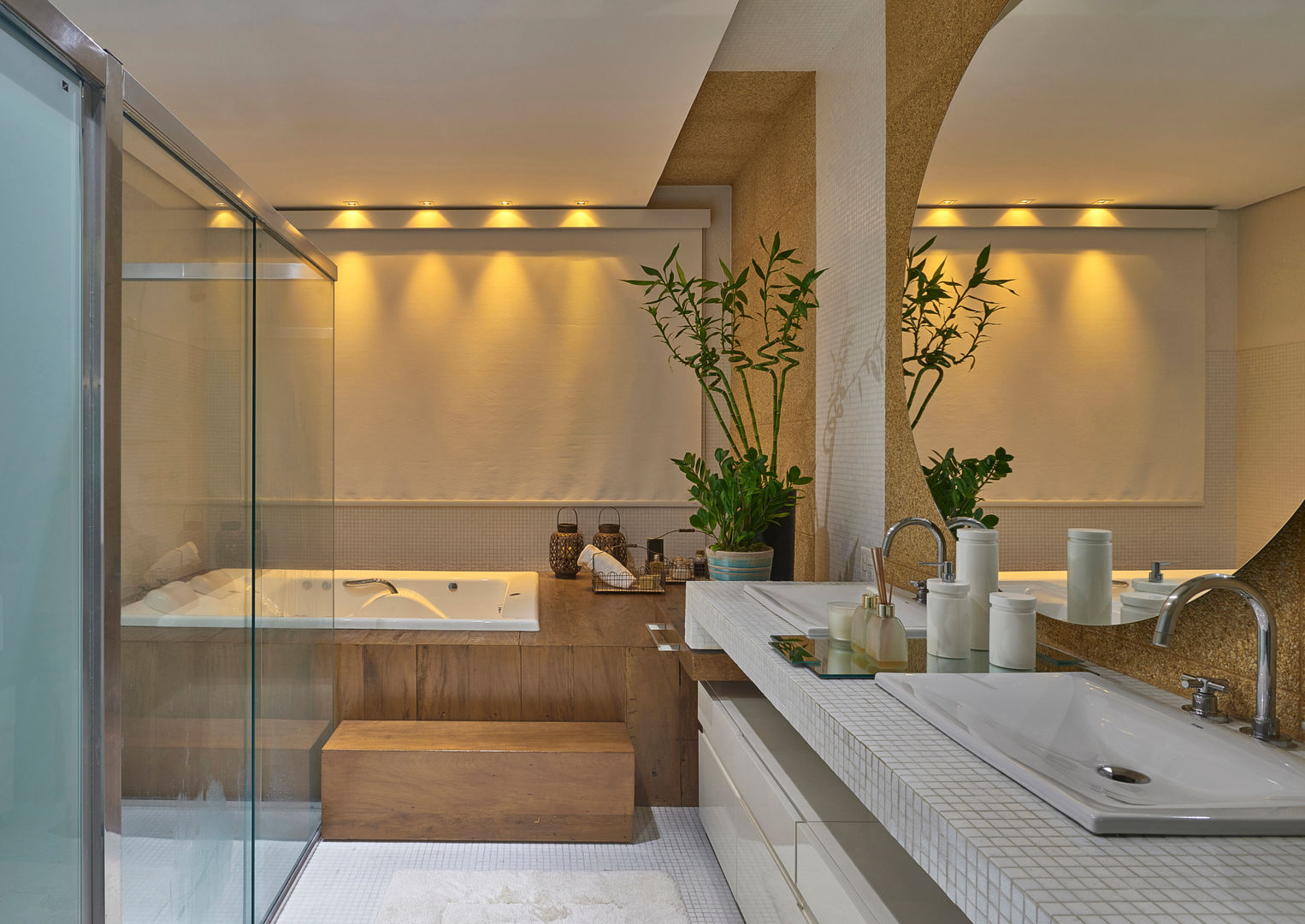 Banheira e Lareira: Calor e Conforto em Harmonia - inspiração