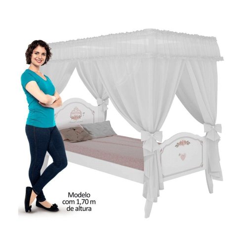 Cama Montessoriana com Dossel de Conto de Fadas: Para Pequenas Princesas (e Príncipes!) - ideia