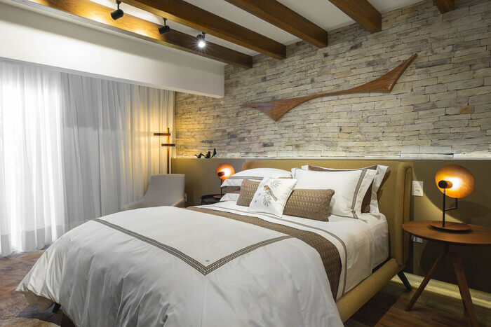 Cama Posta Minimalista em Tons Neutros - inspiração