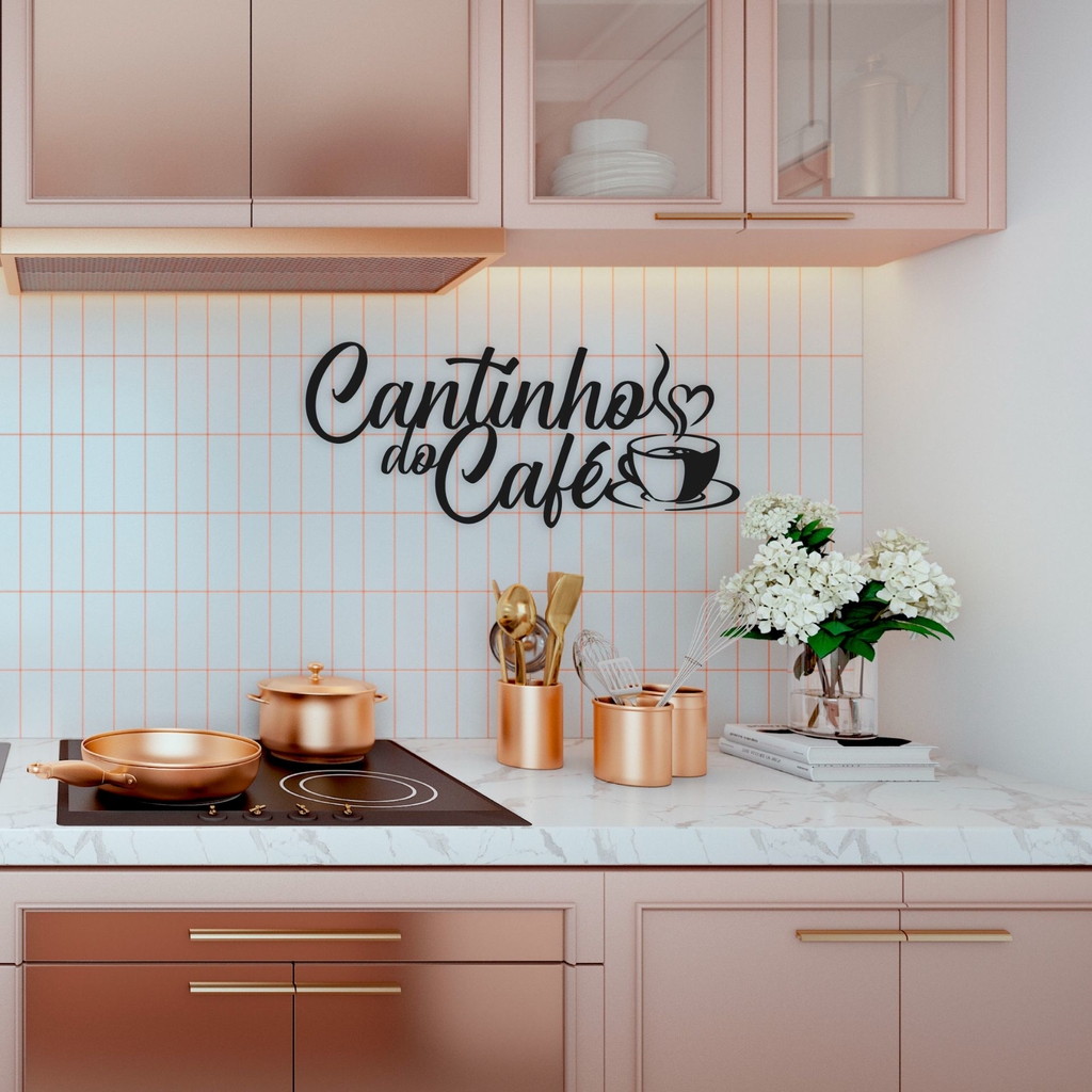 Cantinho do Café Vibrante com Azulejos Coloridos - inspiração