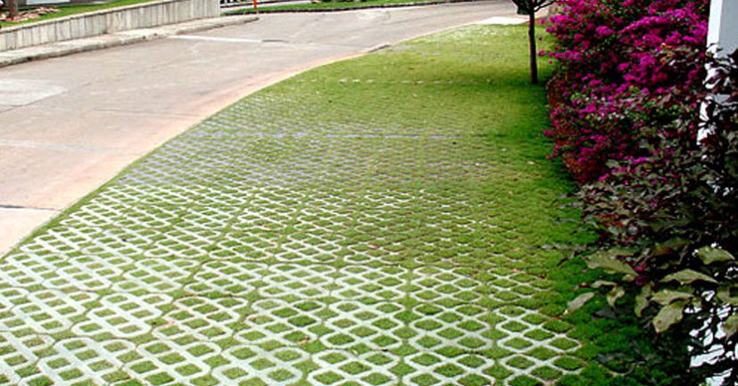 Concregrama com Seixos Coloridos: Detalhes que Fazem a Diferença - ideia